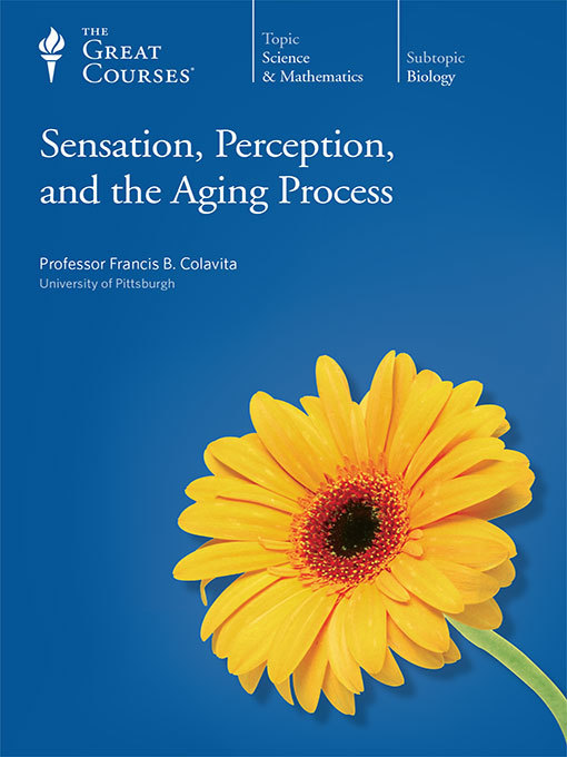 Cover image for Sensation, Perception, and the Aging Process
